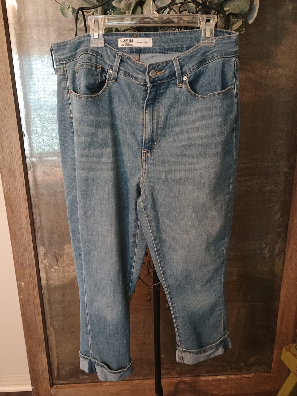 Signature by Levi Strauss Light Blue Relaxed Fit Men’s Jeans